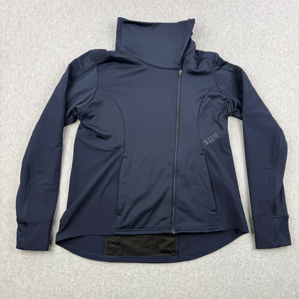 5.11 Tactical Jacket Womens XL Blue Kinetic Utility Stretch Full Zip Outdoor